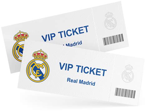 real madrid vip tickets